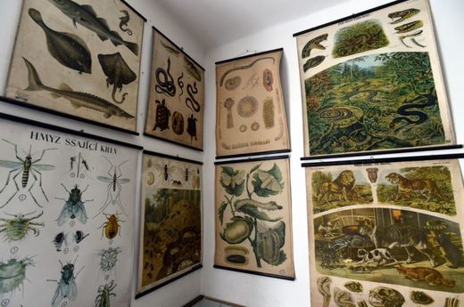 Skanzen v Zubrnici má jednu z největších sbírek závěsných obrazů.