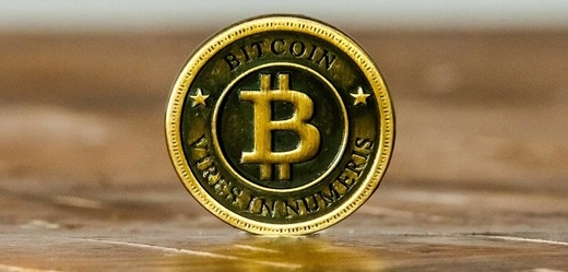 Digitální měna bitcoin.