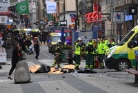 V dubnu se stal útok ve Stockholmu, terorista najel dodávkou do davu lidí.