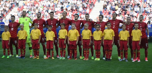 Česká fotbalová jednadvacítka (skupinové foto)