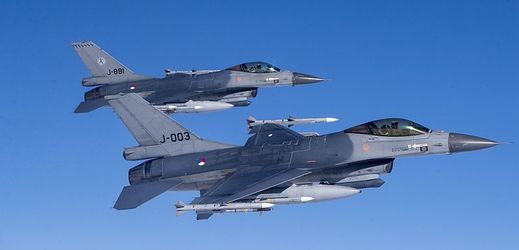 Stíhačky F-16 (ilustrační foto).
