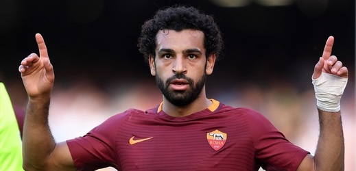 Egyptský fotbalový reprezentant Mohamed Salah.
