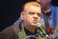Písničkář František Nedvěd na pátém ročníku festivalu Slunce.