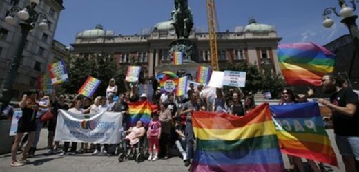 Gay Pride v srbské metropoli.