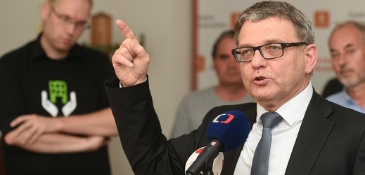 Volební lídr ČSSD Lubomír Zaorálek.