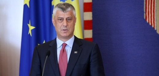 Hashim Thaçi, současný kosovský prezident a bývalý velitel UÇK. 