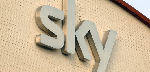 Logo televize Sky.