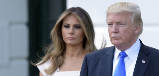 Americký prezident Donald Trump s manželkou.
