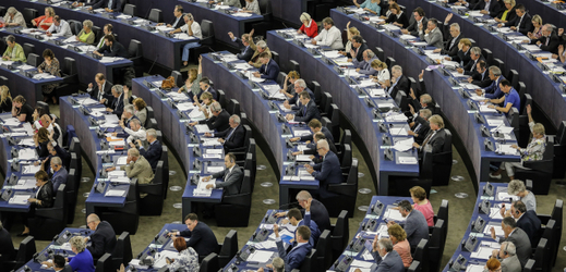 Evropští poslanci ve Štrasburku.