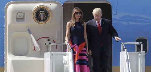 Prezident Donald Trump se svou manželkou Melanii.