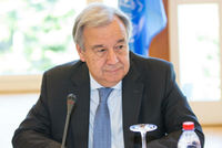 Generální tajemník OSN António Guterres.