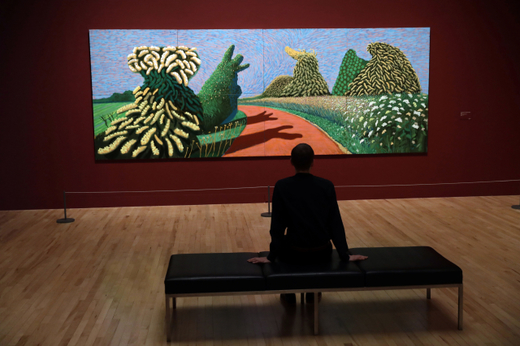 Malířova výstava v londýnském muzeu moderního umění Tate Modern.