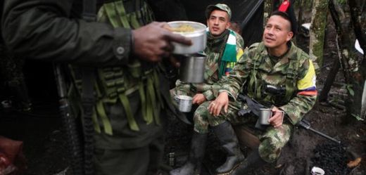 Členové guerilly FARC.
