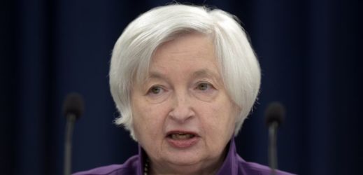 Šéfka americké centrální banky (Fed) Janet Yellenová.