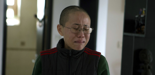 Liou Sia, vdova po nositeli Nobelovy ceny za mír, Liou Siao-poovi. 