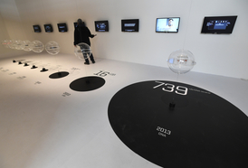 Multimediální výstava Big Bang Data putuje po evropských galeriích.