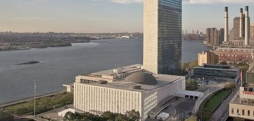 Sídlo OSN, New York.