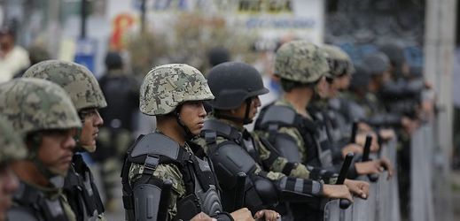 Mexické ozbrojené složky.