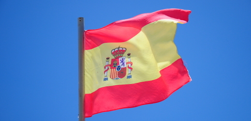 Španělská vlajka.