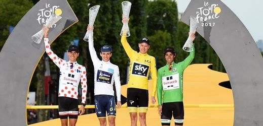 Nejlepší jezdci letošní Tour de France. 