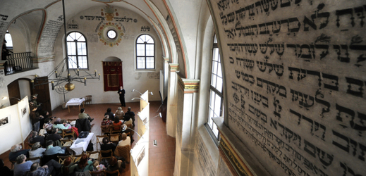 Zadní synagoga v Třebíči.