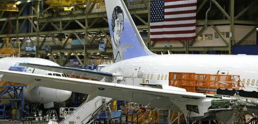 Americký výrobce letadel Boeing se ve druhém čtvrtletí vrátil k zisku (ilustrační foto).