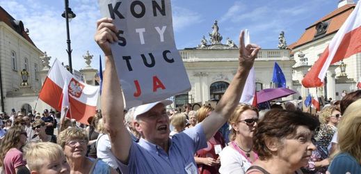 Demonstrace, Polsko.