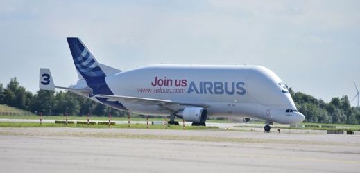 Letadlo společnosti Airbus. 
