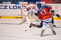 Český inline hokejista Martin Šebek (ilustrační foto).