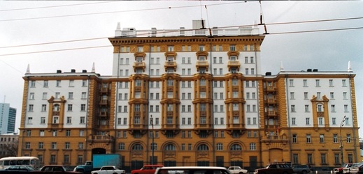 Velvyslanectví USA v Moskvě.