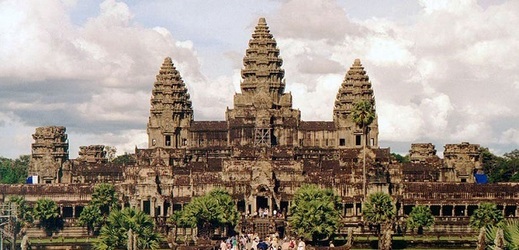 Chrámový komplex Angkor Vat.