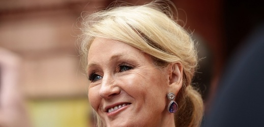 Anglická spisovatelka Joanne K. Rowlingová.