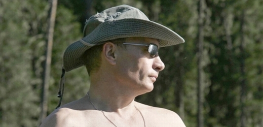 Lovec prezident Vladimir Putin.