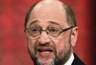 Lídr SPD Martin Schulz.