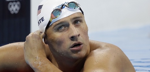 Americký plavec Ryan Lochte. 