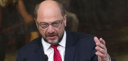Předseda německých sociálních demokratů Martin Schulz. 