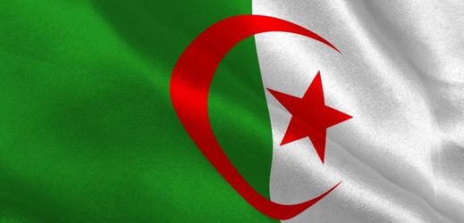 Vlajka Alžírska (ilustrační foto).