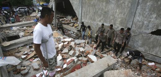 Zemětřesení je v Indonésii častým jevem. (ilustrační foto) 