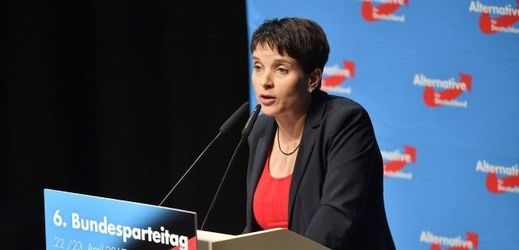 Spolupředsedkyně Alternativy pro Německo Frauke Petryová.