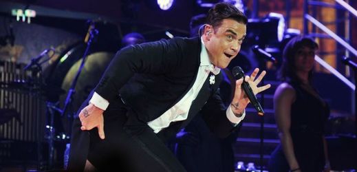 Britský zpěvák Robbie Williams.