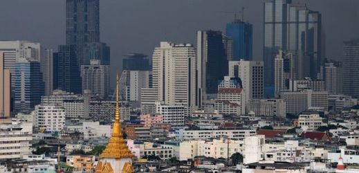Bagkok, hlavní město Thajska.