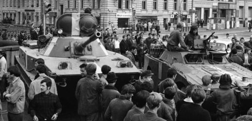 Okupace sovětskými vojsky 1968.