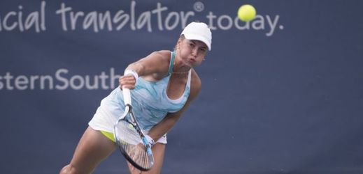 Kazašská tenistka Julia Putintsevová.