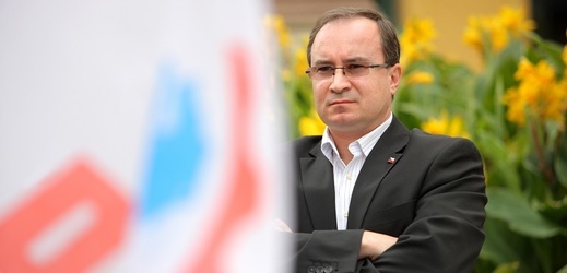 Předseda Dělnické strany sociální spravedlnosti Tomáš Vandas.