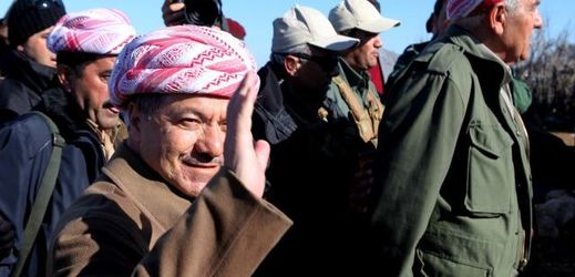 Prezident iráckého Kurdistánu Masúd.