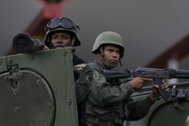 Venezuelští vojáci.