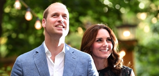 Princ William s manželkou, vévodkyní Kate.