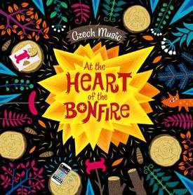 Obal CD s názvem At The Heart Of The Bonfire.