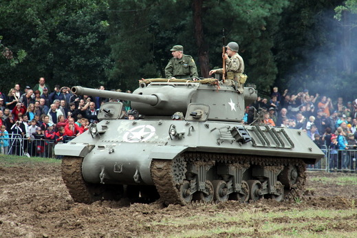 K vidění bude i těžká vojenská technika včetně tanků.