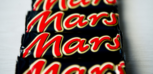 Produkty společnosti Mars.